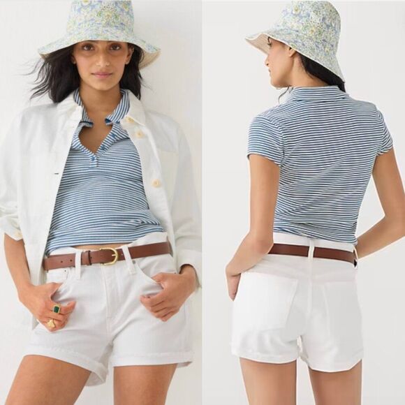 J. Crew Pants - J.Crew Denim Short in White